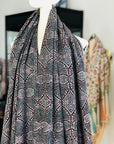 Black Diamond Design Jamawar Pashmina Shawl