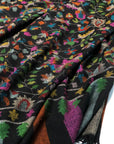 3 Yard Black Forest Kani Pashmina Shawl