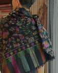 3 Yard Black Forest Kani Pashmina Shawl