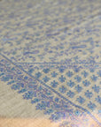 Natural Buti Floral Embroidery Pashmina Shawl