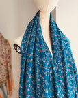 Turquoise Butidar Embroidery Pashmina Shawl 3