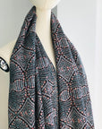 Black Diamond Design Jamawar Pashmina Shawl