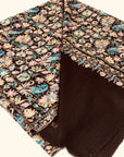 Chestnut Sozni Jamawar Embroidery Pashmina Shawl
