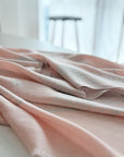 Light Pink Paisley Design Pashmina Shawl