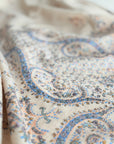 Natural Crown Paisley Design Pashmina Shawl