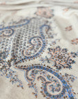 Natural Crown Paisley Design Pashmina Shawl