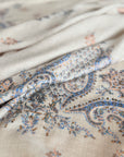 Natural Crown Paisley Design Pashmina Shawl