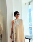 Natural Gulaab Kalam Designer Pashmina Shawl