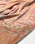 2.5 Yard Dancing Almond Jamawar Embroidery Pashmina Shawl