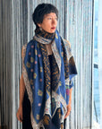 2.5 Yard Patchwork Buti Design Pashmina Shawl