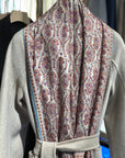 Vintage Paisley Design Sozni Pashmina Shawl