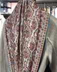 Vintage Paisley Design Sozni Pashmina Shawl
