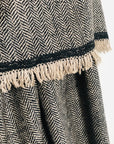 Herrington Bone Thick EKAT Pashmina Shawl