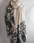 2.5 Yard Kani Pashmina Shawl with Chinar Design