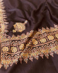 Navy Mandala Design Pashmina Shawl