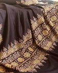 Navy Mandala Design Pashmina Shawl