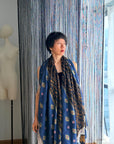2.5 Yard Buti Design Pashmina Shawl with Intricate Embroidery Details