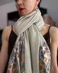 3 Yard Paisley Design Kani Pashmina Shawl with Intricate Handloom Weaving Details