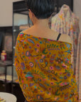 Golden Handspun Kani Pashmina Shawl with Intricate Floral Designs | New Arrival