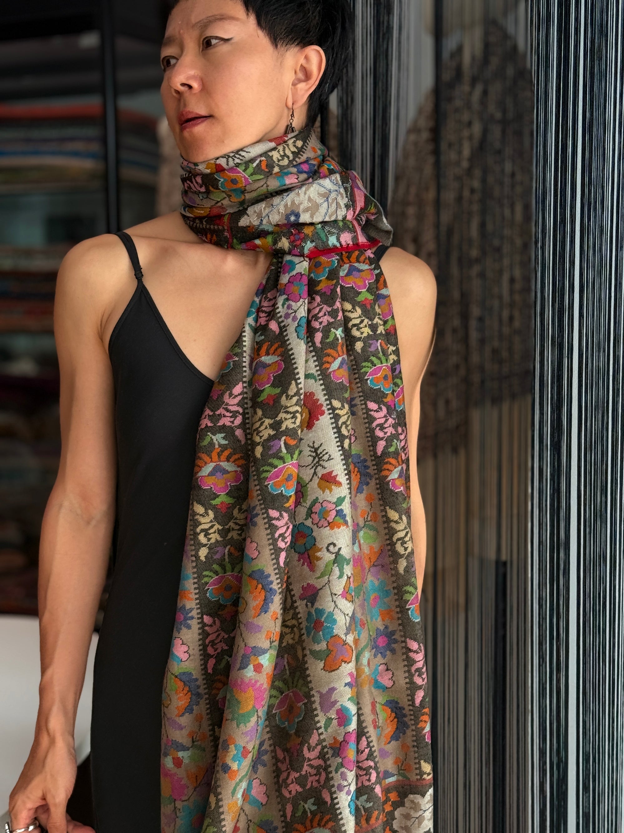 Katraaz Designer Kani Pashmina Shawl