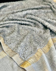 Light Camel Towel Design Pashmina Shawl