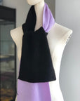 Cashmere scarf lilac image 2