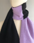 cashmere scarf lilac image 3