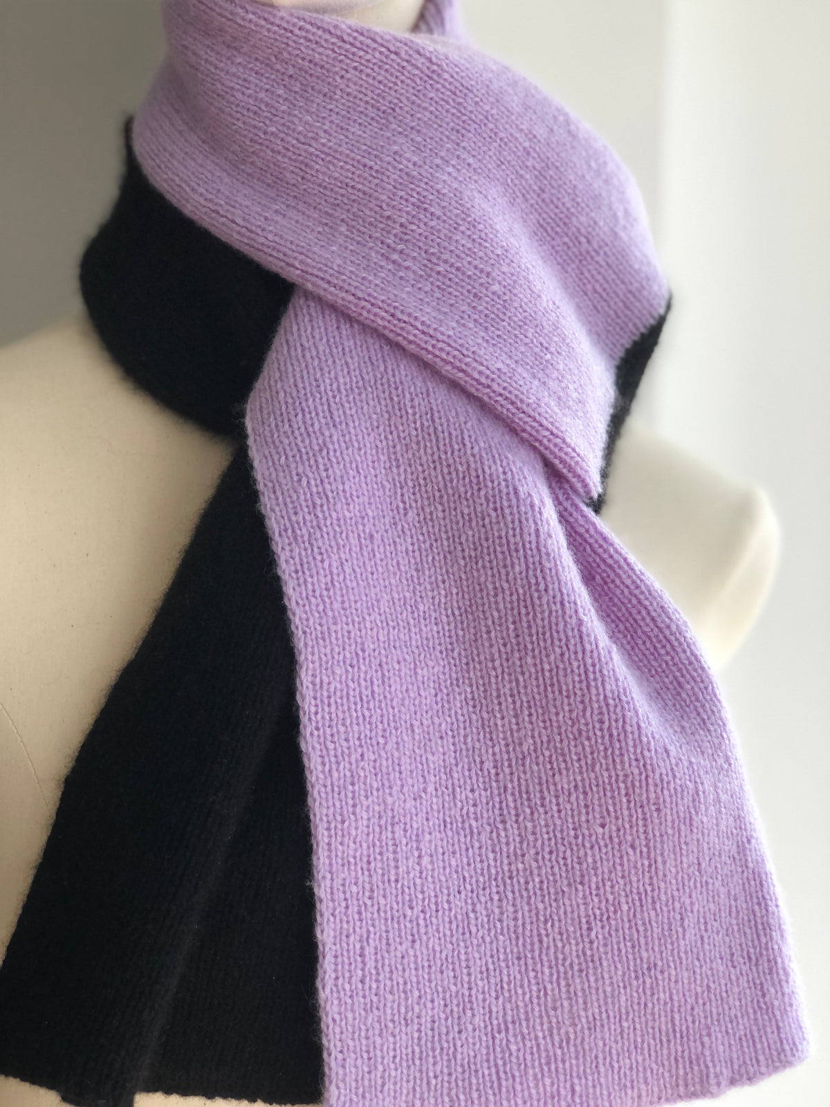 cashmere scarf lilac 6