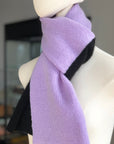 cashmere scarf lilac 7