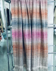 Light Camel IKAT Weaving Pashmina Shawl