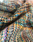 Multi Color IKAT Weave Pashmina Shawl - the Atelier H