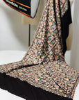 Chestnut Sozni Jamawar Embroidery Pashmina Shawl