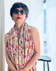 Blush Floral Design Kani Jamawar Pashmina Shawl