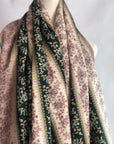 Black Friday Deal, Sozni Jamawar Pashmina Shawl, Katraaz, Stripes