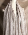 Black Friday Deal, Sozni Jamawar Pashmina Shawl, Floral Design, Beige