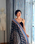 2.5 Yard Mandala Design Pashmina Shawl with Intricate Embroidery Details