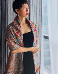 Black Sozni Jamawar Pashmina Shawl with Exquisite Embroidery Designs