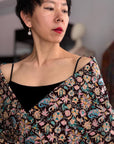 Chestnut Sozni Jamawar Pashmina Shawl with Exquisite Embroidery Designs