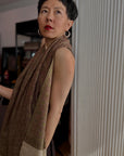 Vintage Kalkhi Jali Embroidered Pashmina Shawl with Intricate Details