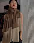Vintage Kalkhi Jali Embroidered Pashmina Shawl with Intricate Details